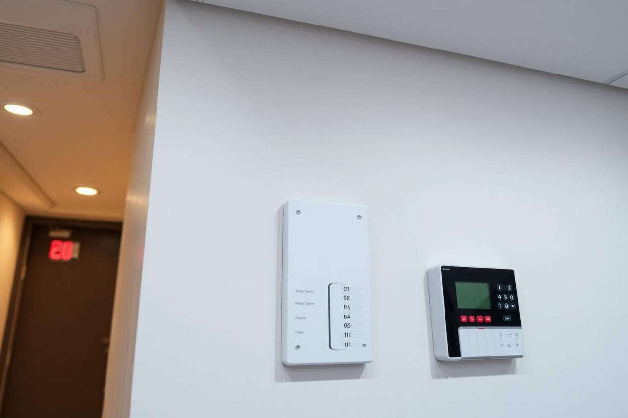 Fire alarm and burglar alarm installation in Accra