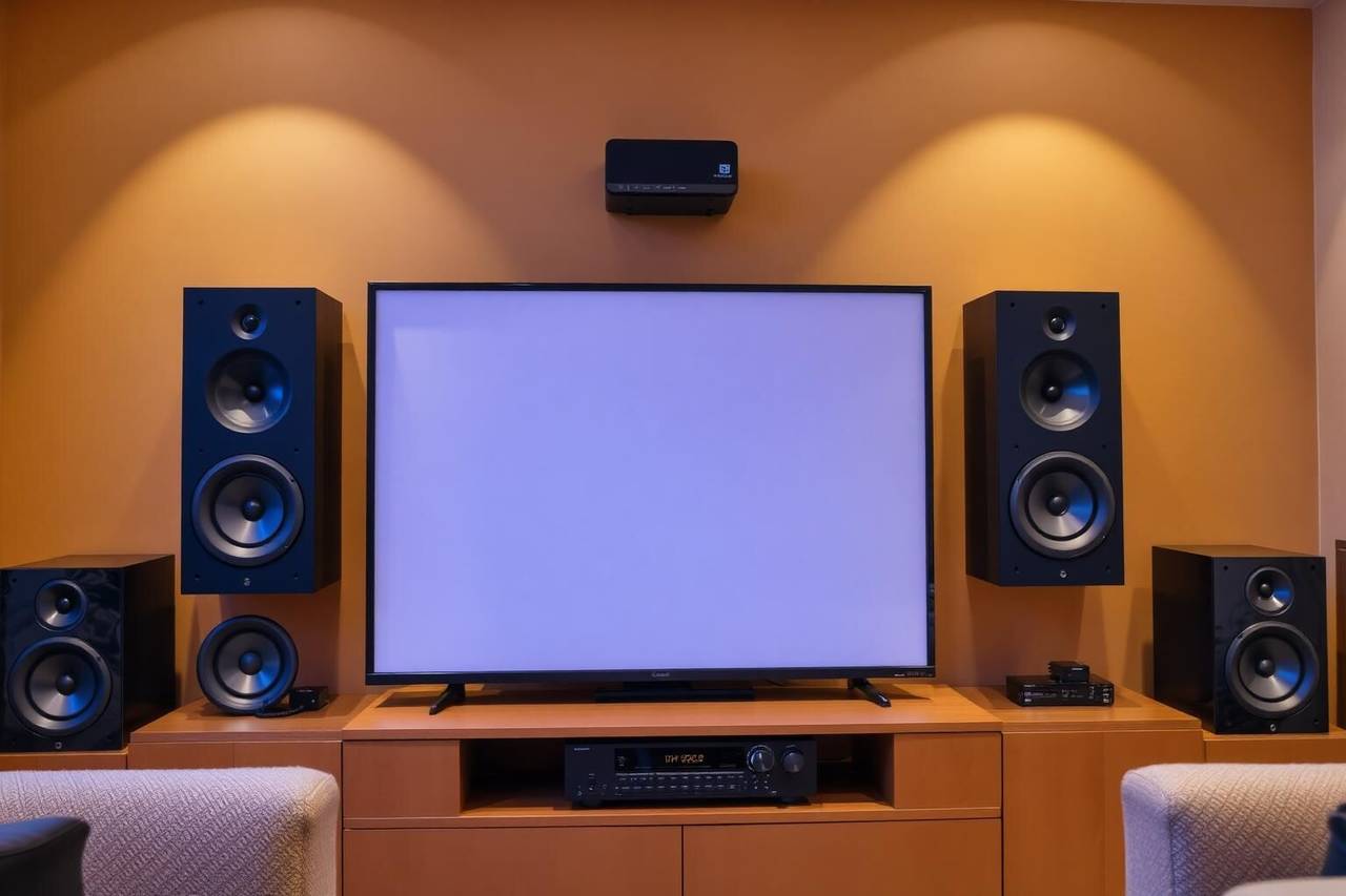 Home theatre and audio system installation